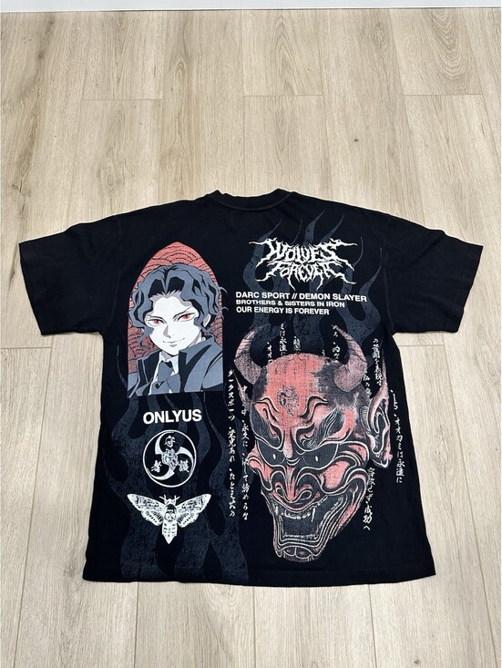 Darc Sport Other - NWT Darc Sport Demon Slayer Muzan Demon Within Premium Oversized Tee Sz Medium